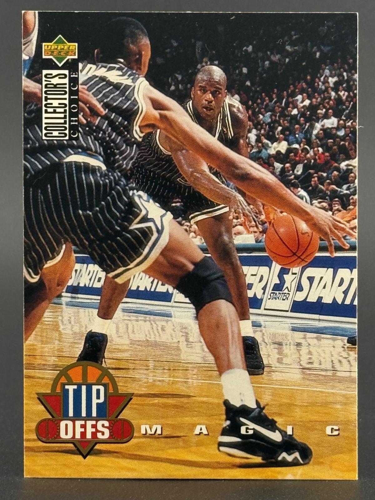 Shaquille O'Neal 1994-95 Collector's Choice Italian #184 front