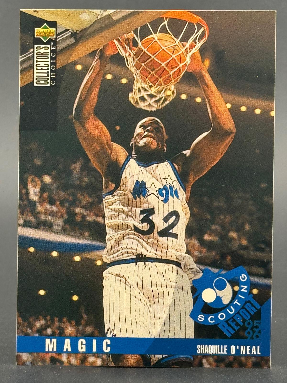 Shaquille O'Neal 1995-96 Collector's Choice German II #339 front