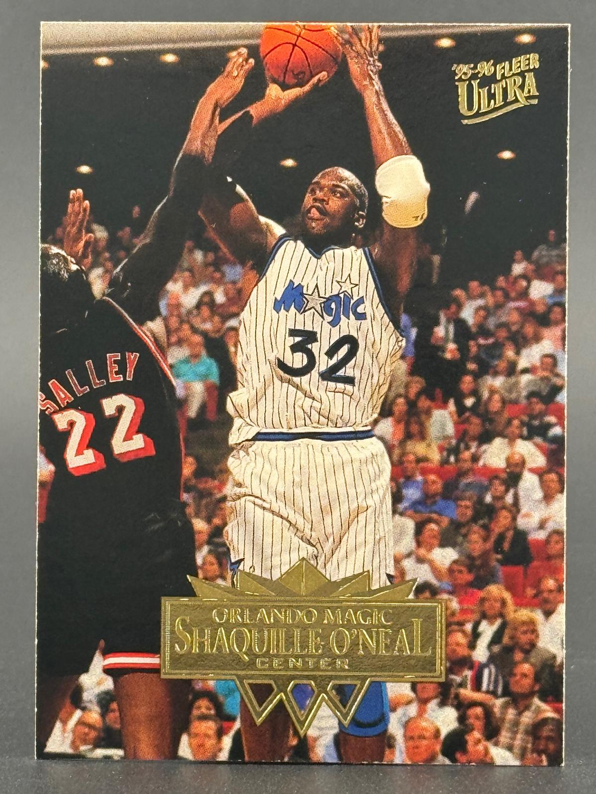 Shaquille O'Neal 1995-96 Ultra #126 front