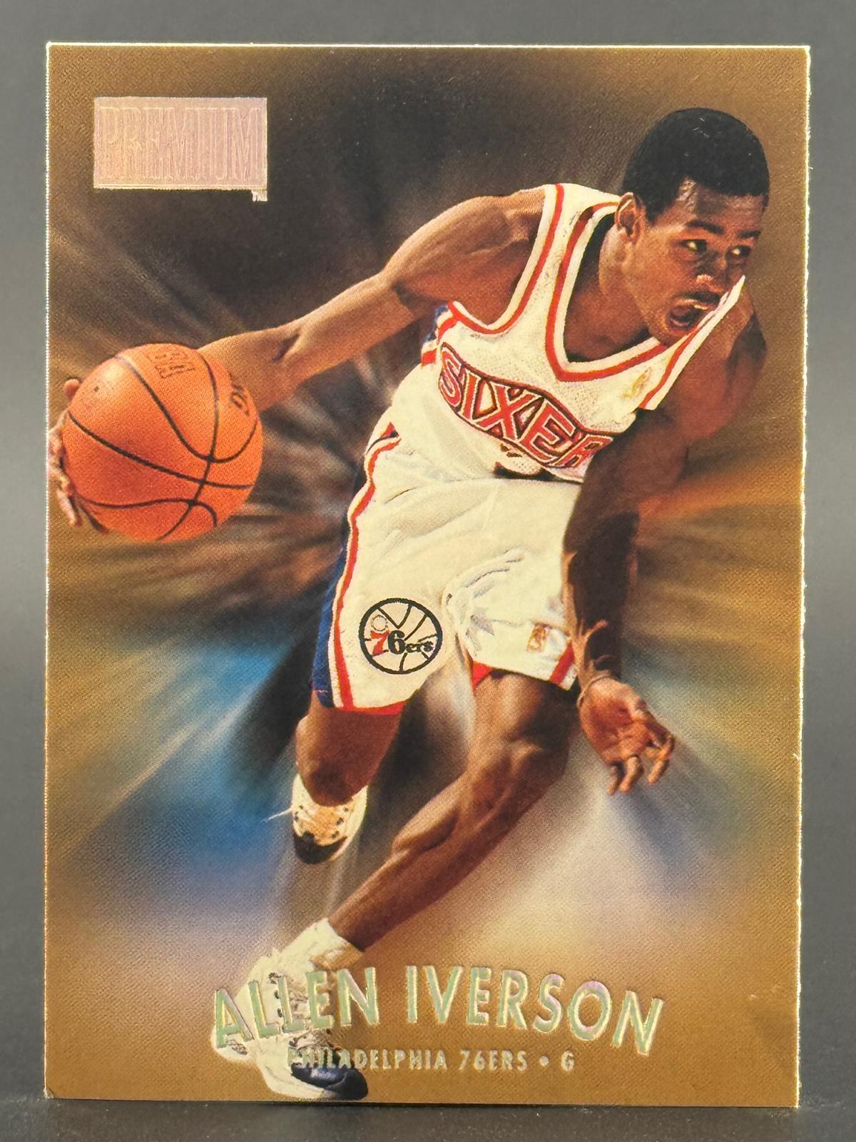 Allen Iverson 1997-98 SkyBox Premium #100 front