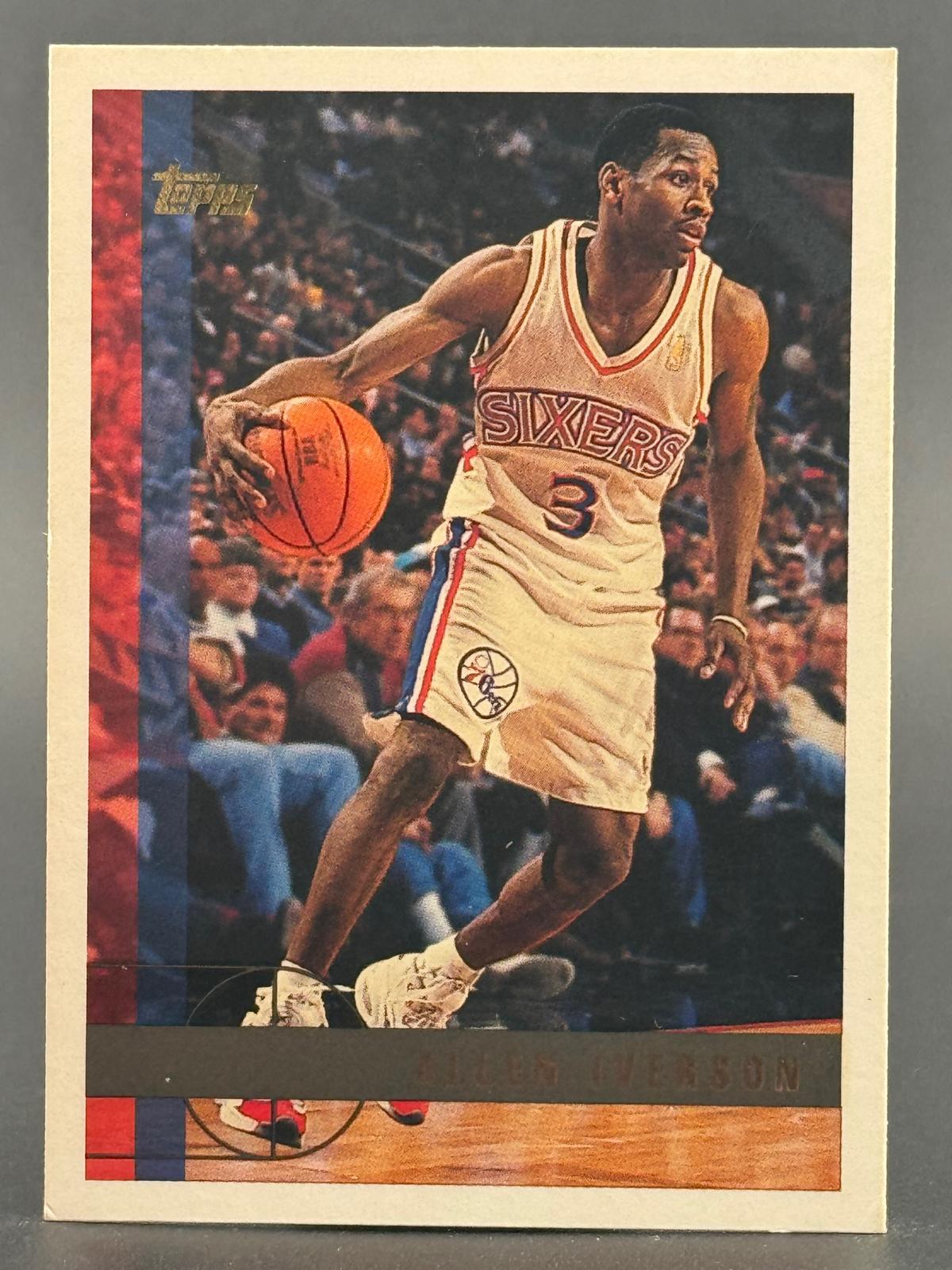 Allen Iverson 1997-98 Topps #54 front