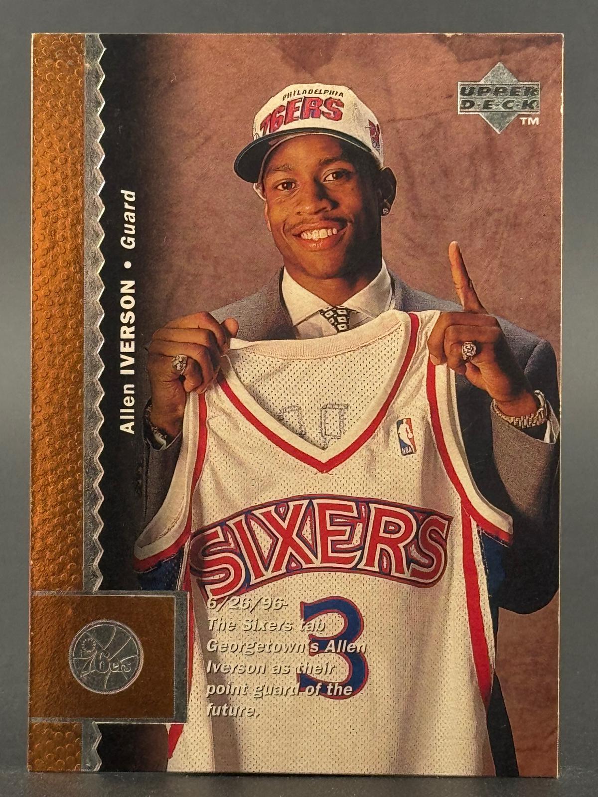 Allen Iverson 1996-97 Upper Deck #91 front