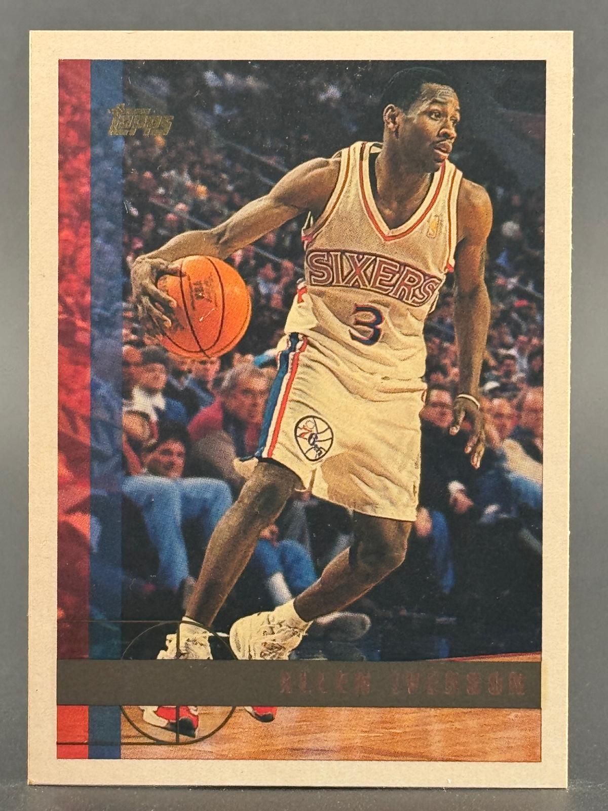 Allen Iverson 1997-98 Topps #54 front