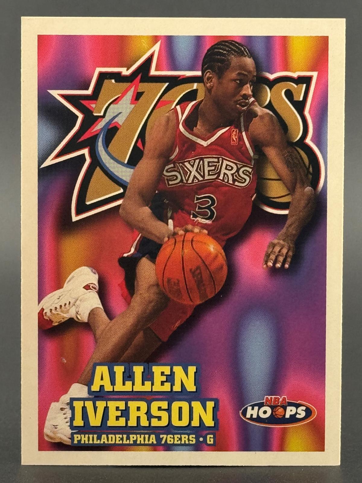 Allen Iverson 1997-98 Hoops #114 front