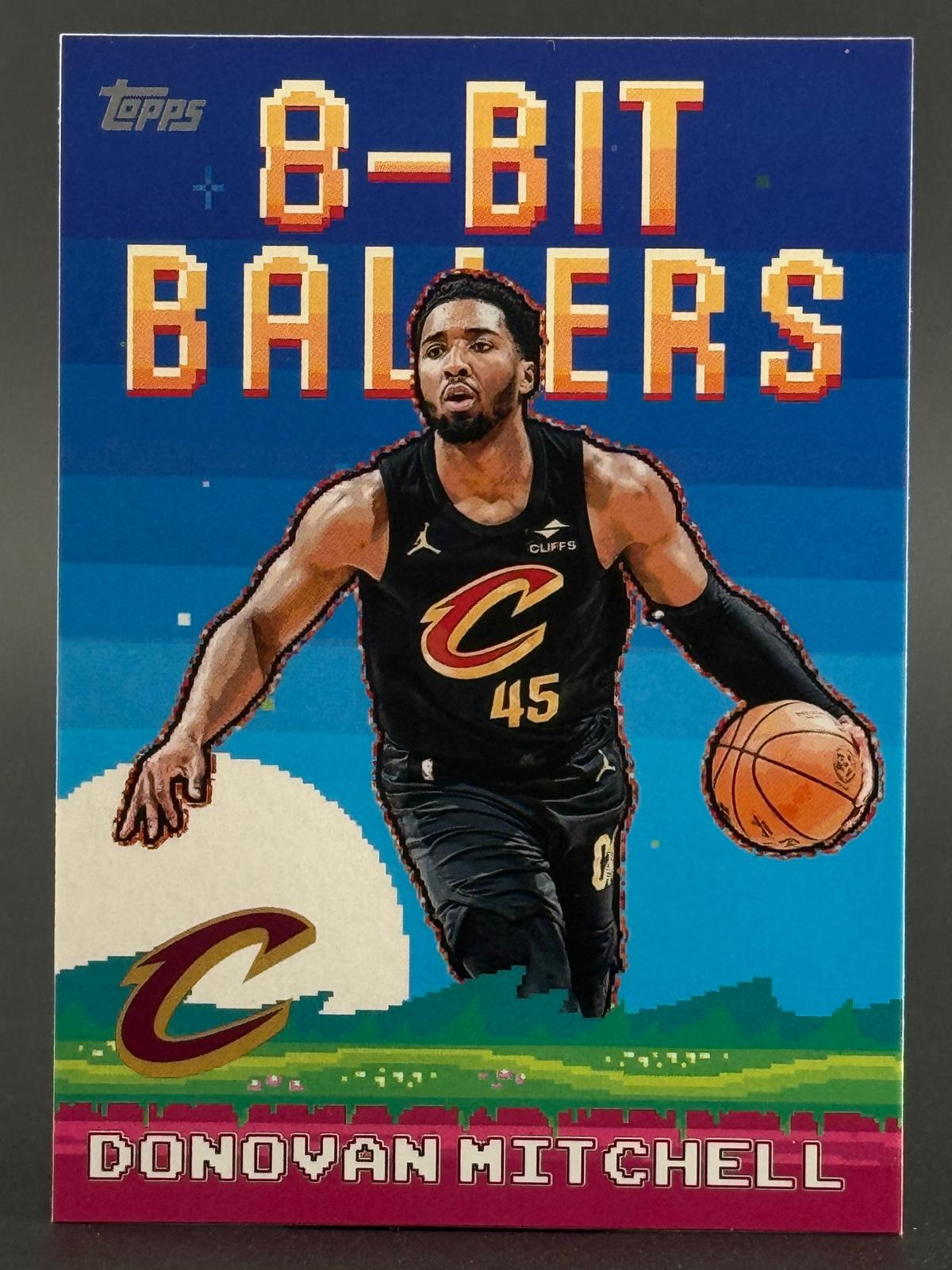 Donovan Mitchell 2025-26 Topps 8-Bit Ballers #8B-11 front