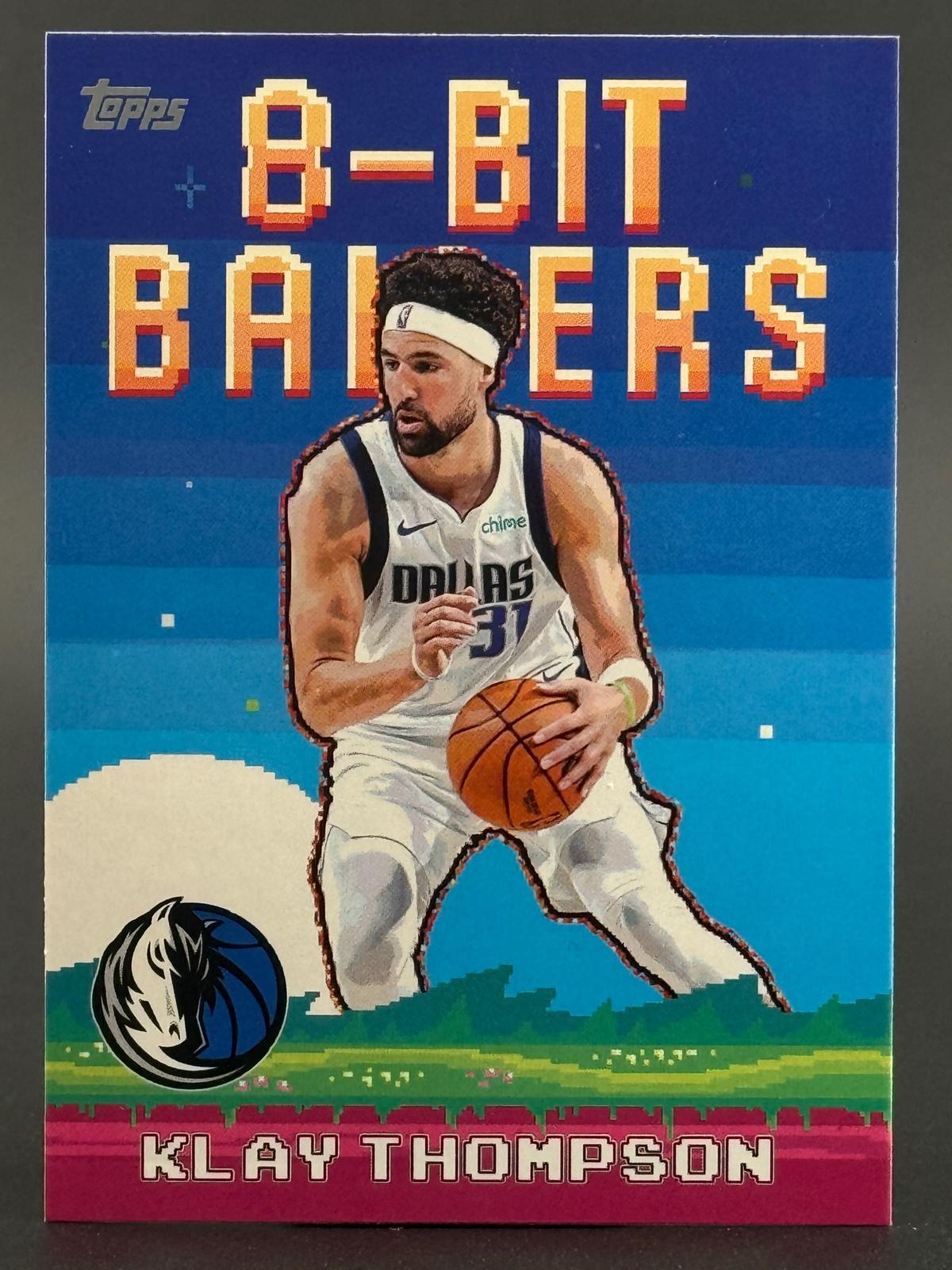 Klay Thompson 2025-26 Topps 8-Bit Ballers #8B-15 front