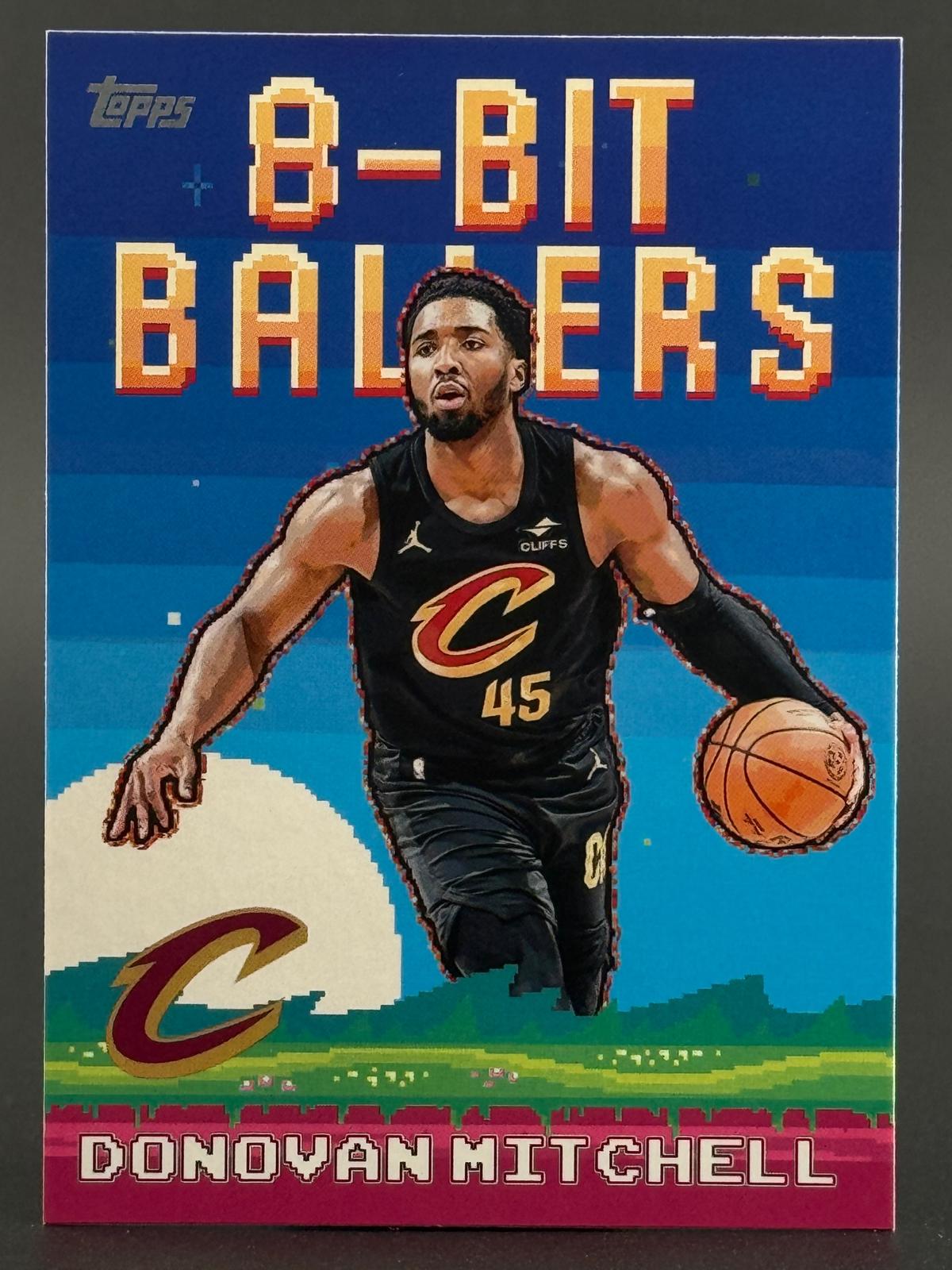 Donovan Mitchell 2025-26 Topps 8-Bit Ballers #8B-11 front