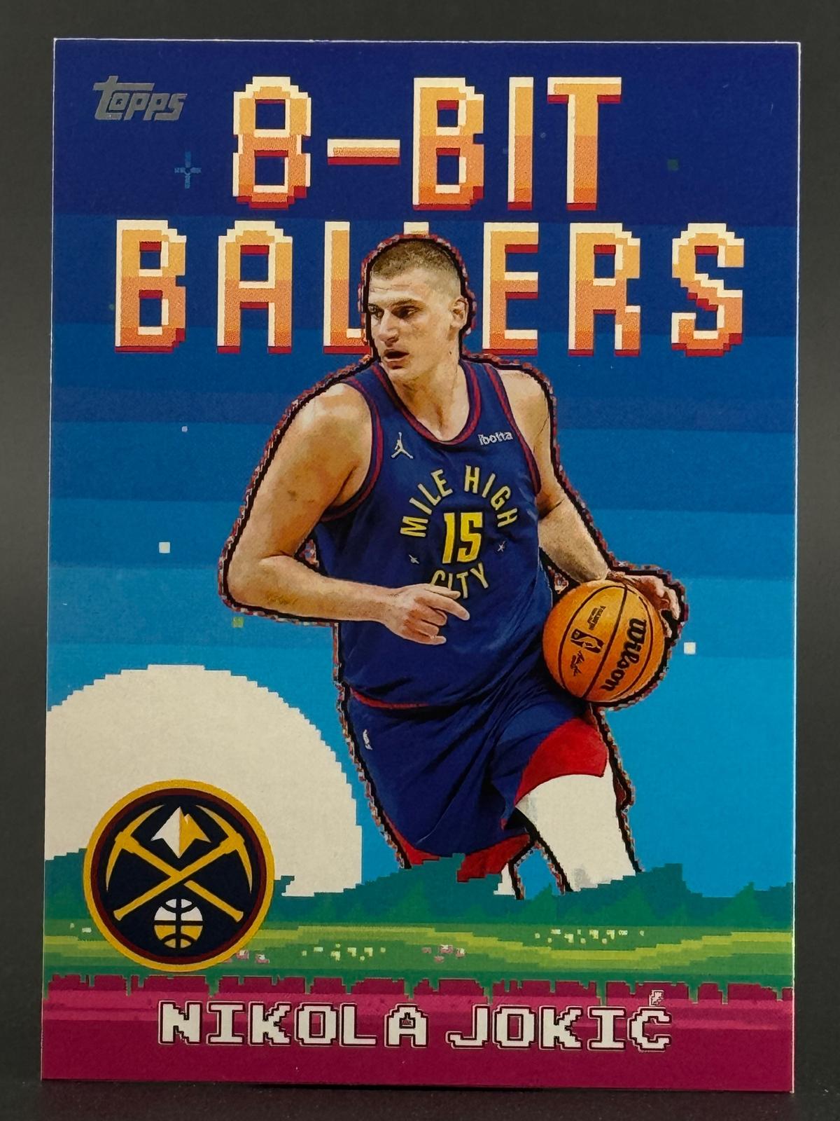 Nikola Jokić 2025-26 Topps 8-Bit Ballers #8B-20 front