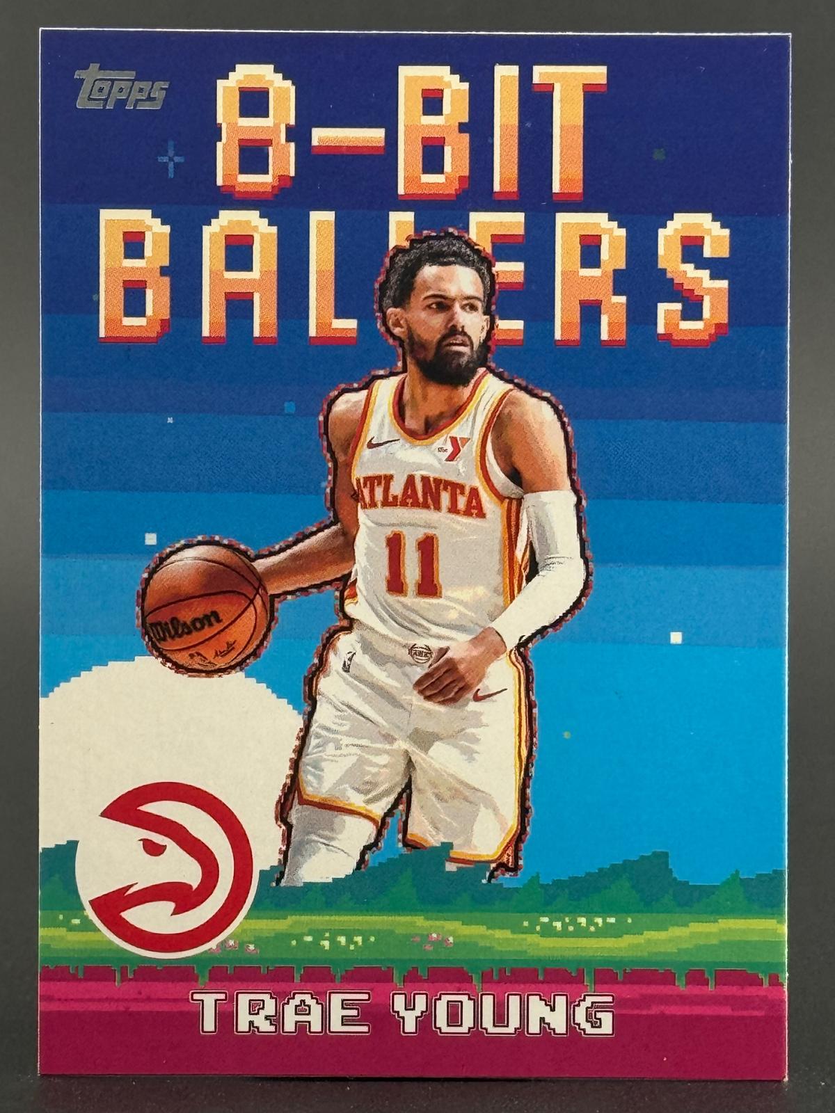 Trae Young 2025-26 Topps 8-Bit Ballers #8B-6 front