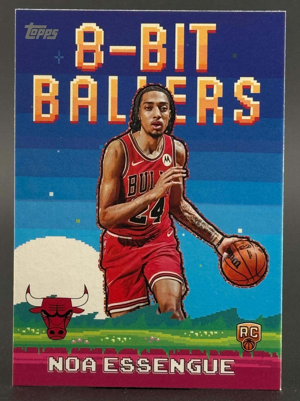 Noa Essengue 2025-26 Topps 8-Bit Ballers #8B-38 front