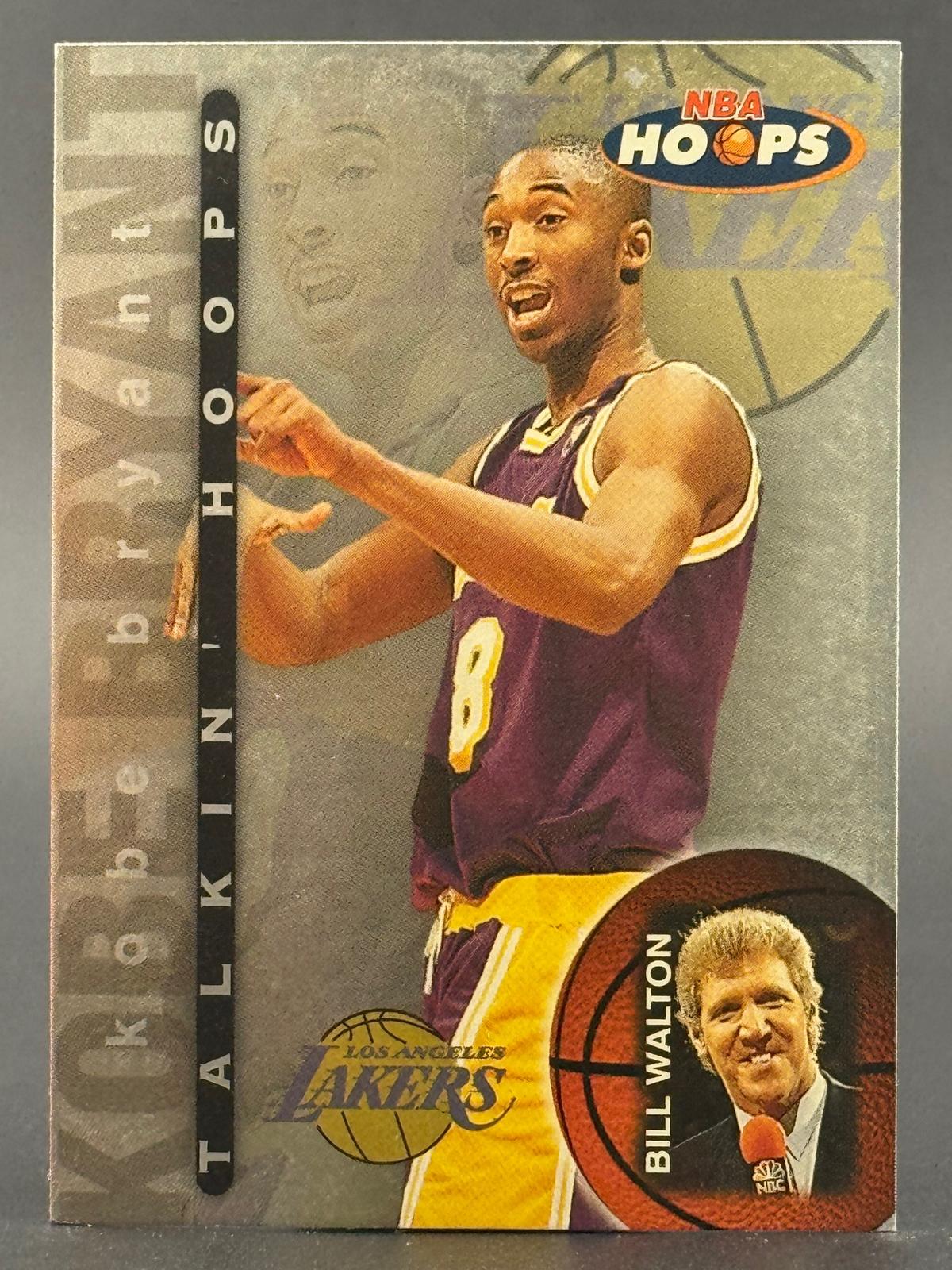 Kobe Bryant 1997-98 Hoops #15 of 30 Talkin' Hoops Numbered /30 front