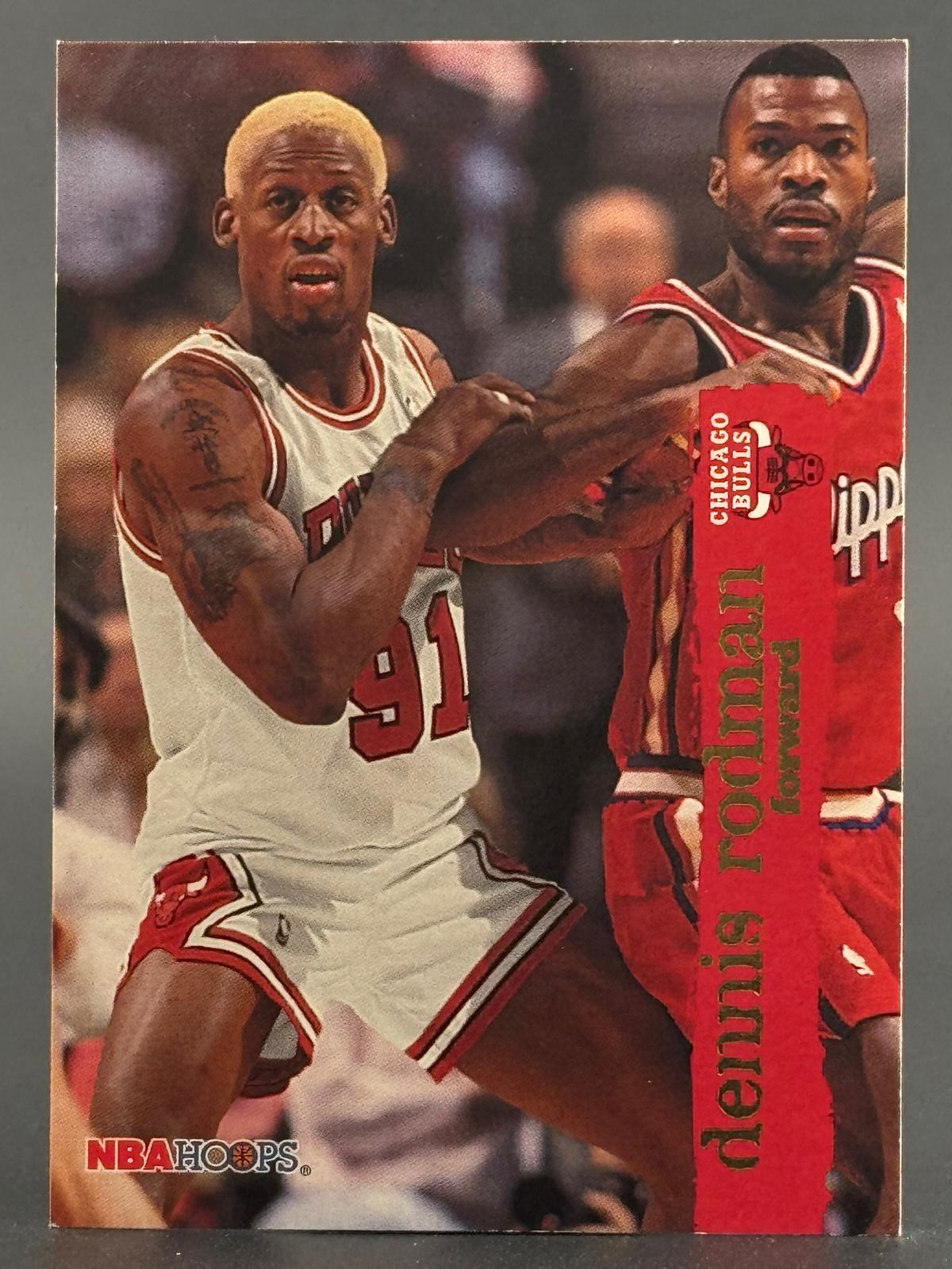 Dennis Rodman 1995-96 Hoops #298 front