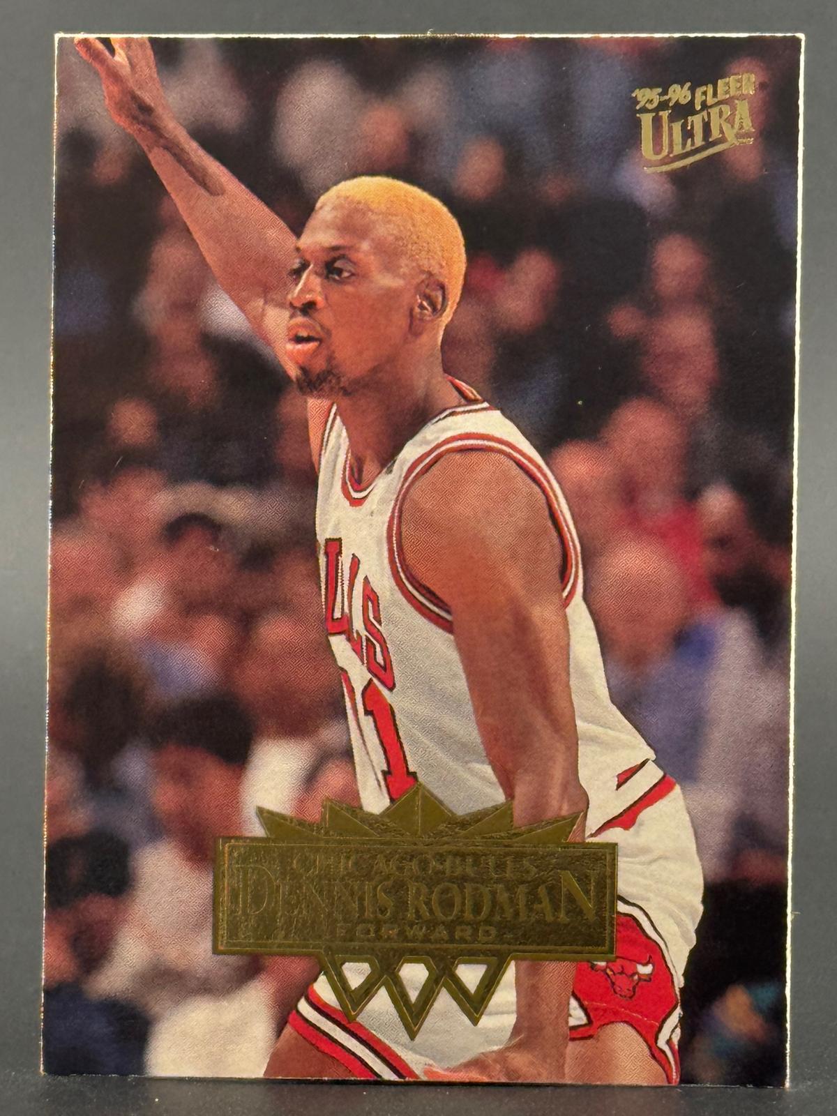 Dennis Rodman 1995-96 Ultra #210 front