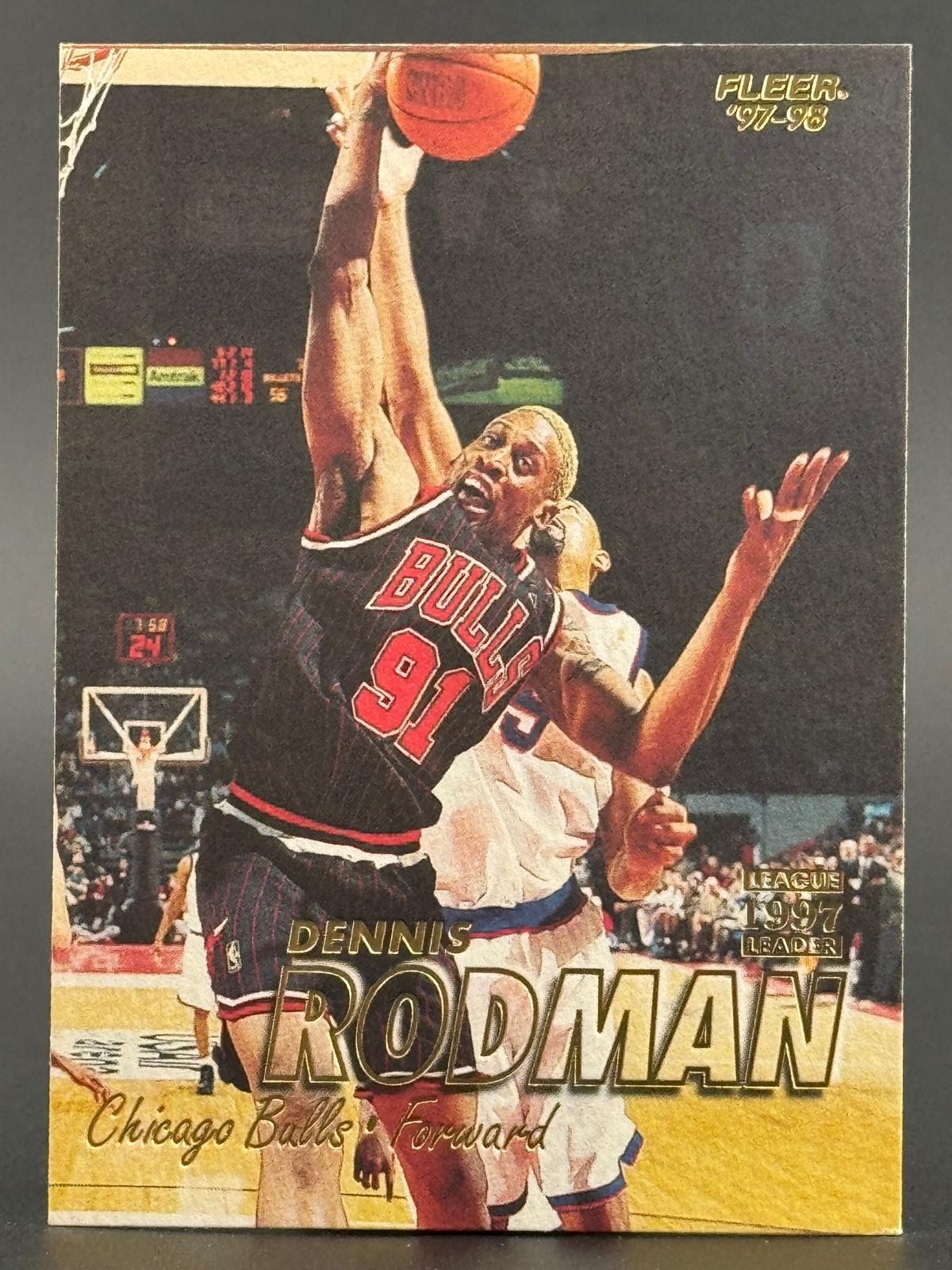 Dennis Rodman 1997-98 Fleer #91 front
