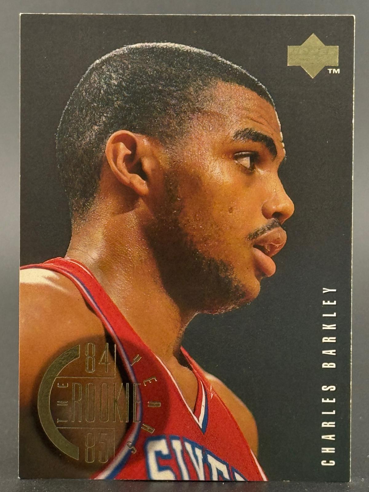 Charles Barkley 1995-96 Upper Deck #136 The Rookie Years front