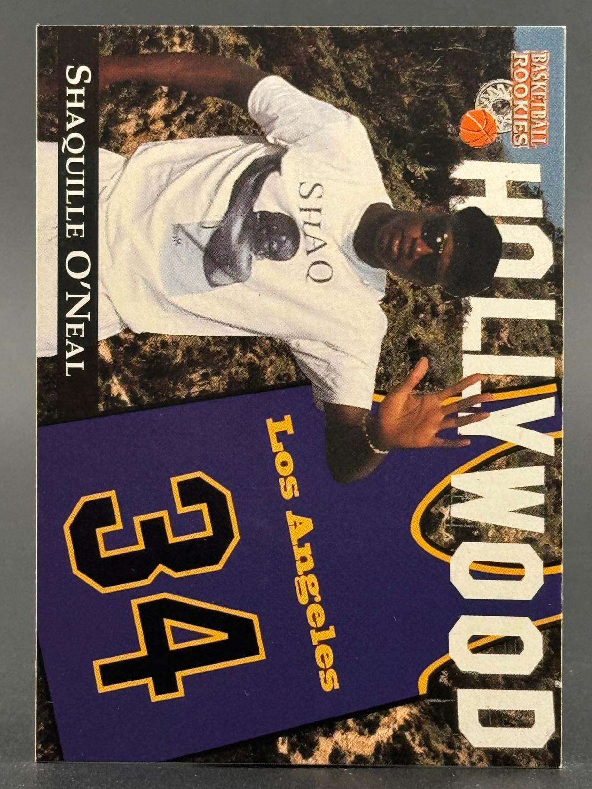 Shaquille O'Neal 1996 Score Board Rookies College Jerseys #LA34 front