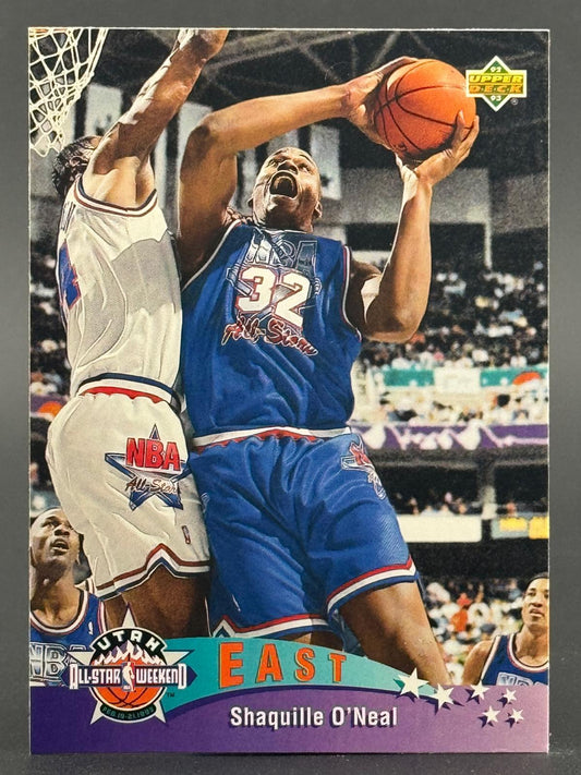 Shaquille O'Neal 1992-93 Upper Deck European (Spanish) #424 front