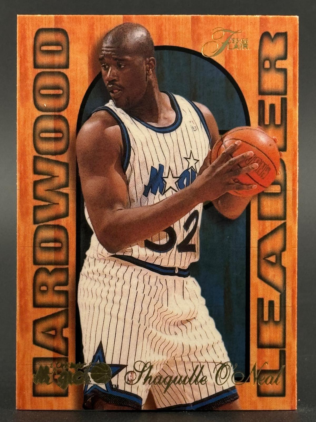 Shaquille O'Neal 1995-96 Fleer Flair Hardwood Leader #19 of 27 front