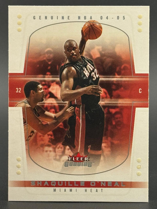 Shaquille O'Neal 2004-05 Fleer Genuine #85 front