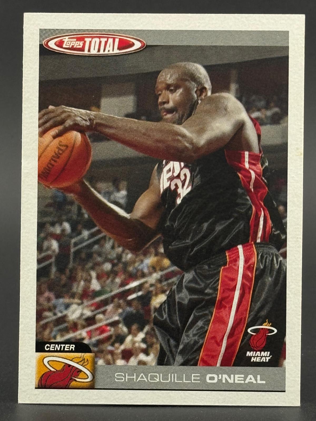Shaquille O'Neal 2004-05 Topps Total #13 front