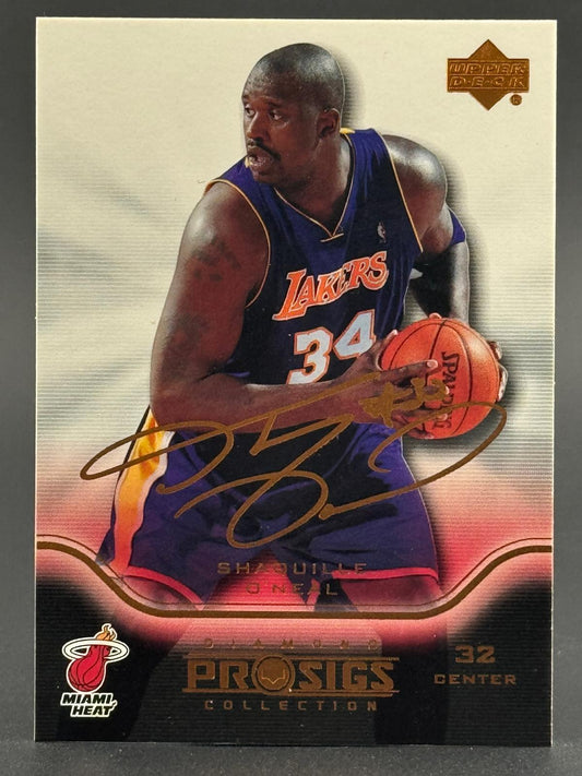Shaquille O'Neal 2004-05 Upper Deck Pro Sigs Holofoil #43 front