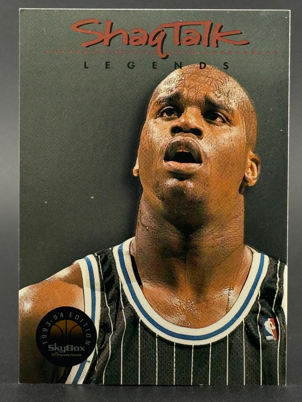 Shaquille O'Neal 1993-94 SkyBox Premium Shaq Talk #10 front