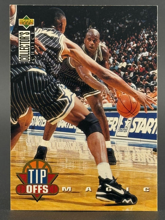 Shaquille O'Neal 1994-95 Collector's Choice Italian #184 front