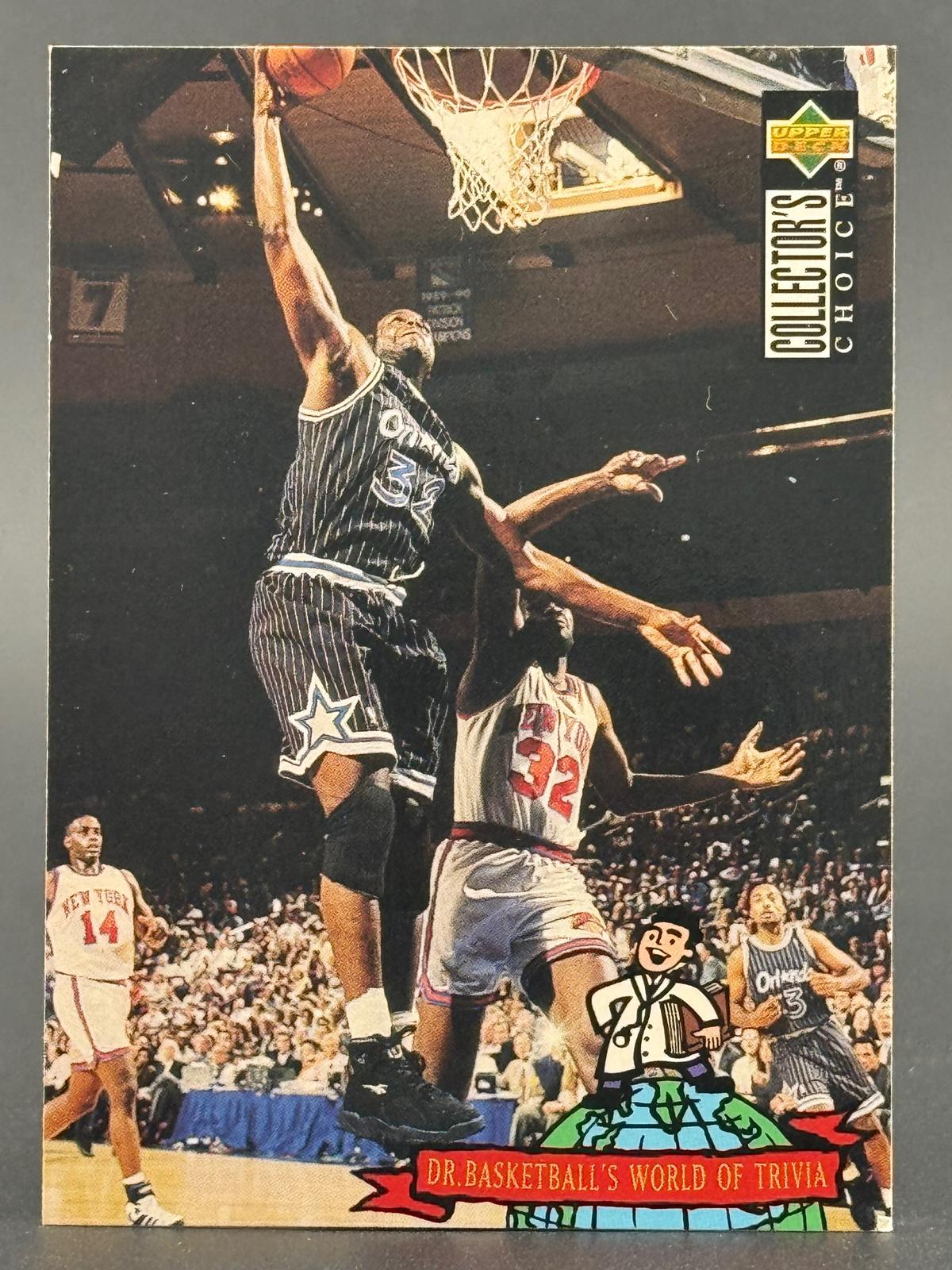 Shaquille O'Neal 1994-95 Collector's Choice French #400 front