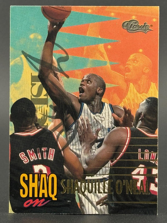 Shaquille O'Neal 1995 Classic Visions #100 front