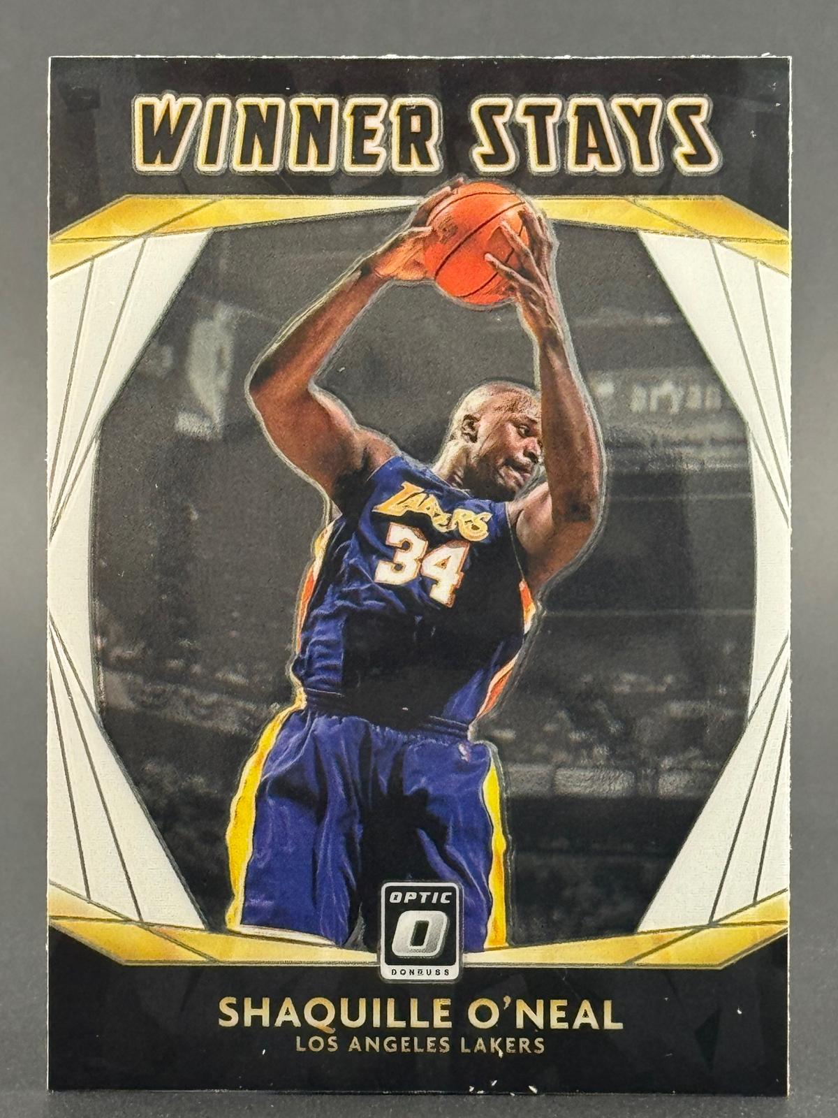 Shaquille O'Neal 2020-21 Optic Winner Stays #1 front