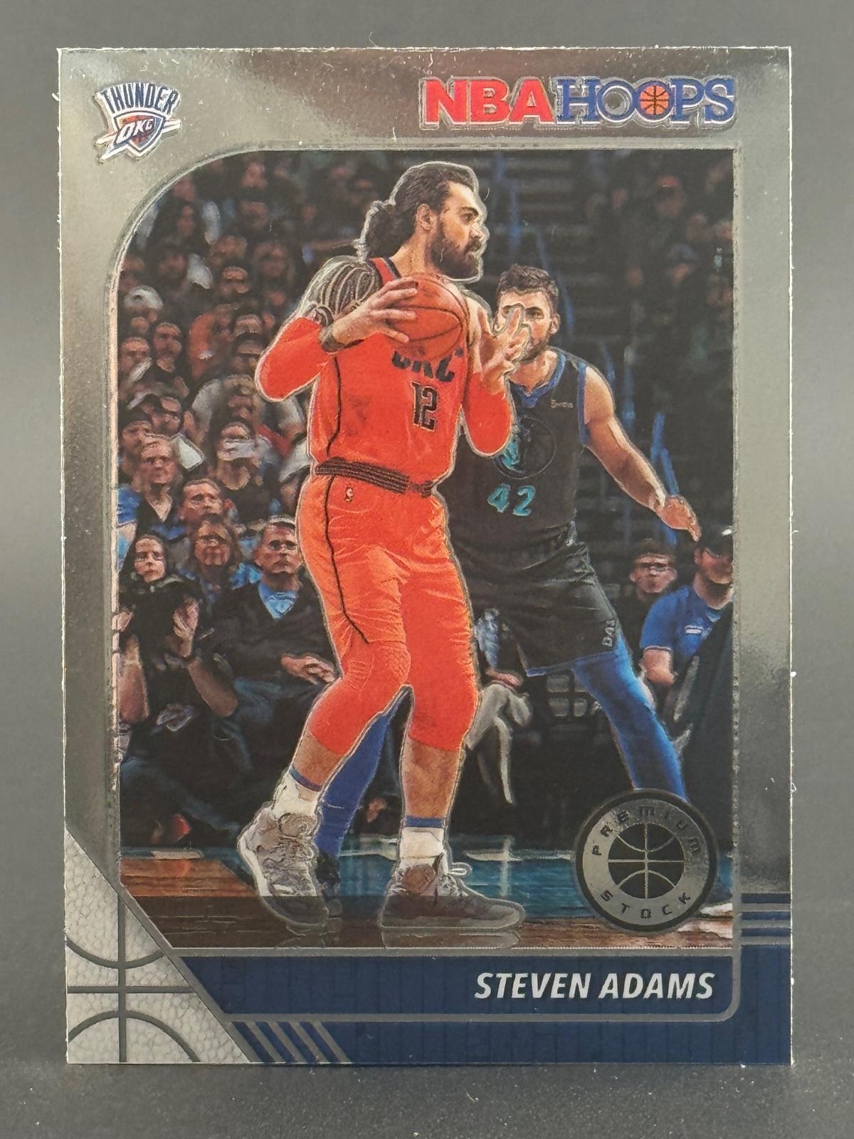 Steven Adams 2019-20 Hoops Premium Stock #130 front