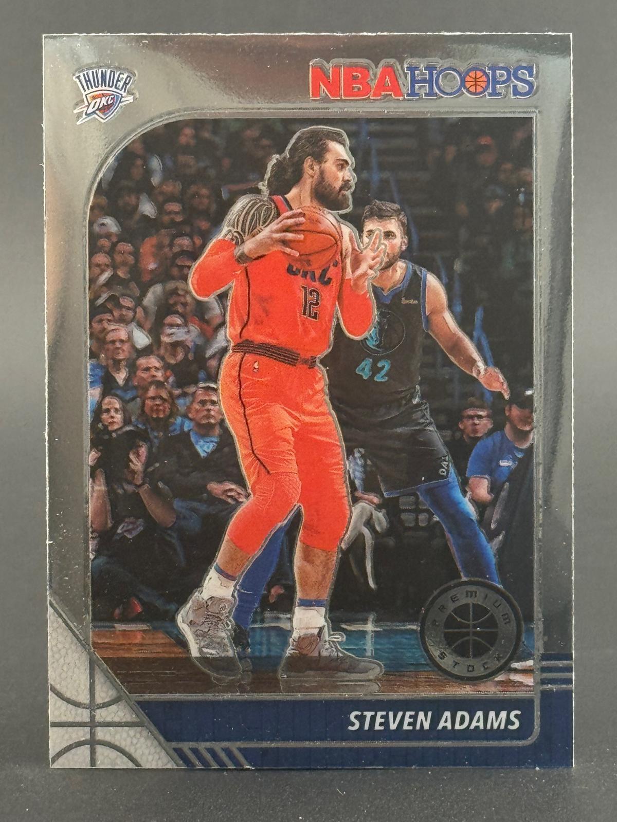 Steven Adams 2019-20 Hoops Premium Stock #130 front