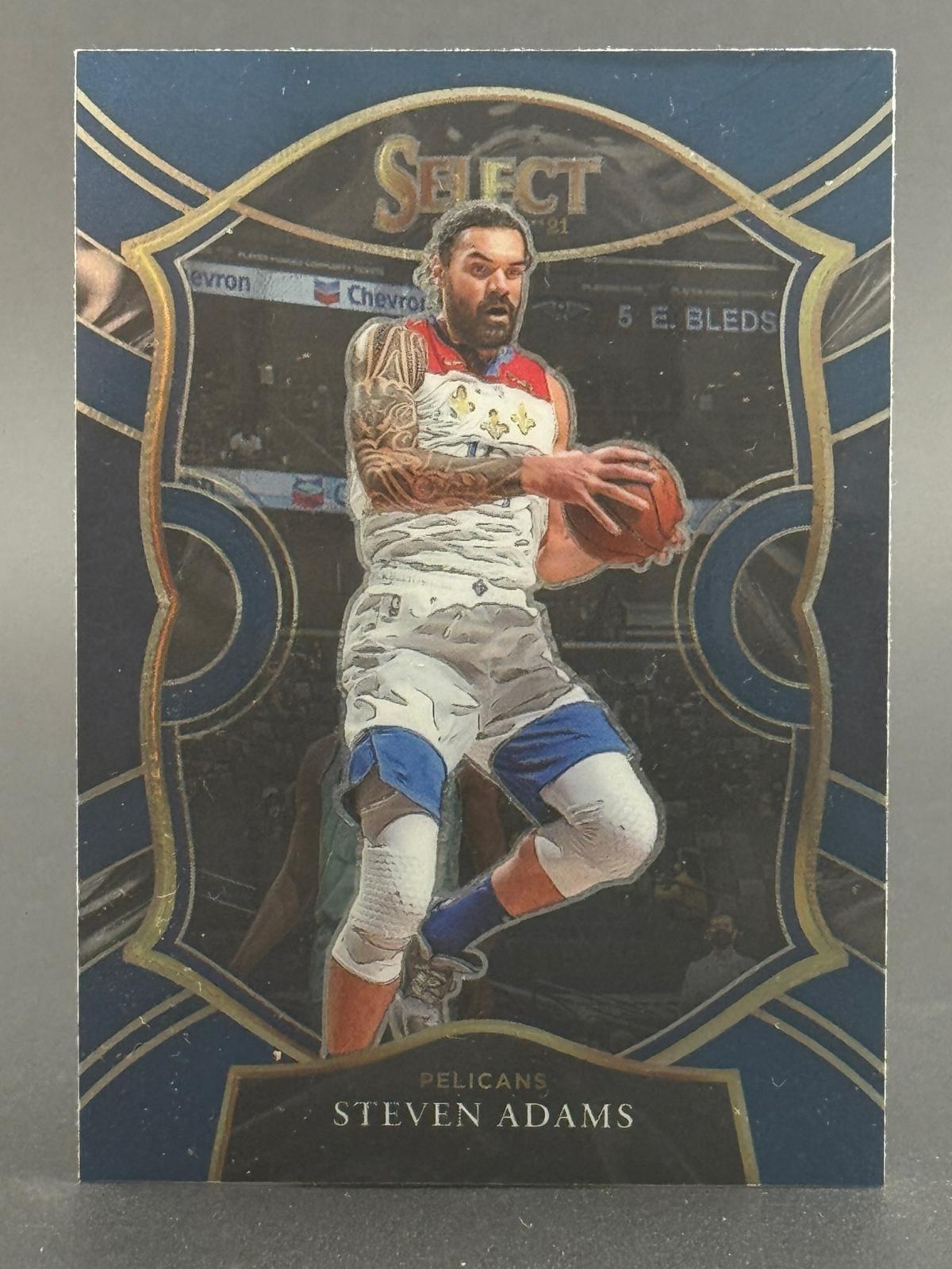 Steven Adams 2020-21 Panini Select #19 front