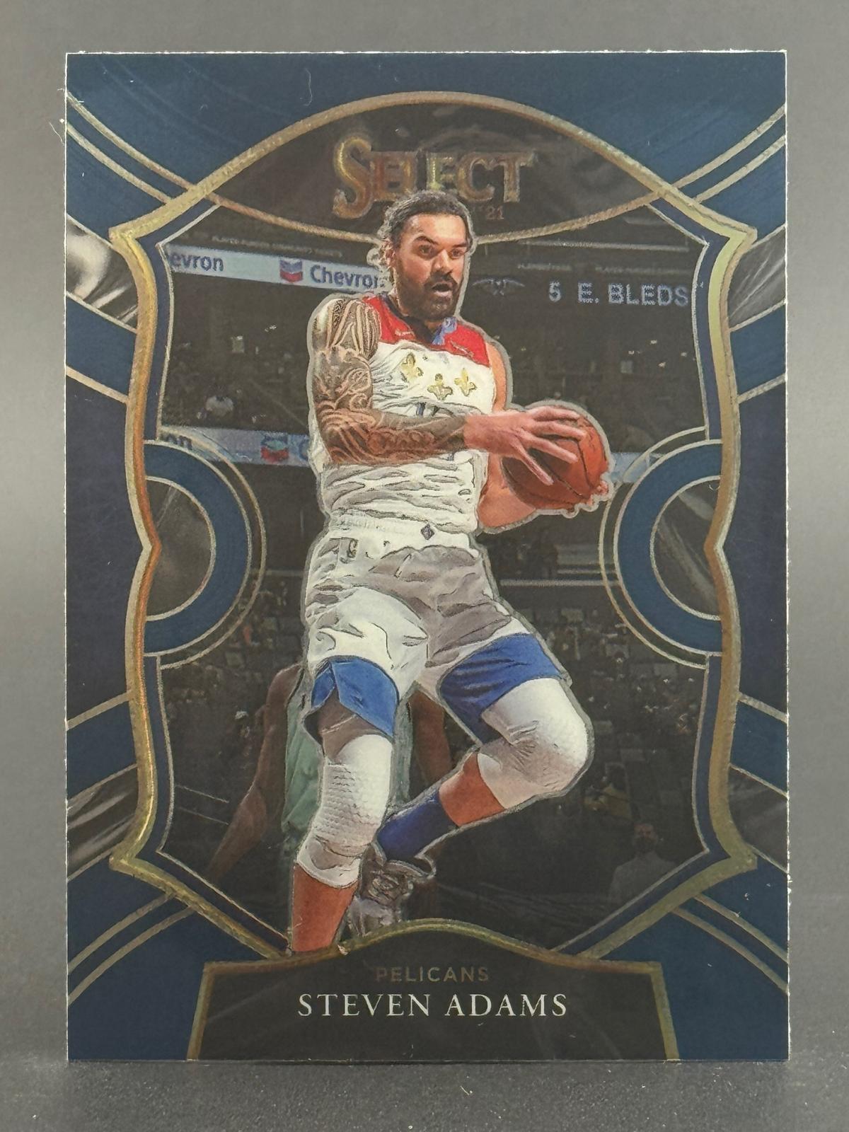 Steven Adams 2020-21 Panini Select #19 Blue front