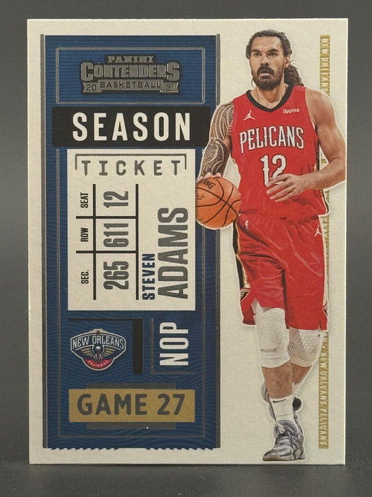 Steven Adams 2020-21 Panini Contenders #40  Game Ticket front