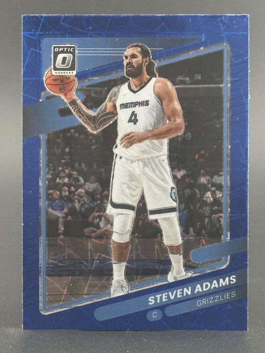 Steven Adams 2021-22 Donruss Optic #137  Blue Velocity front
