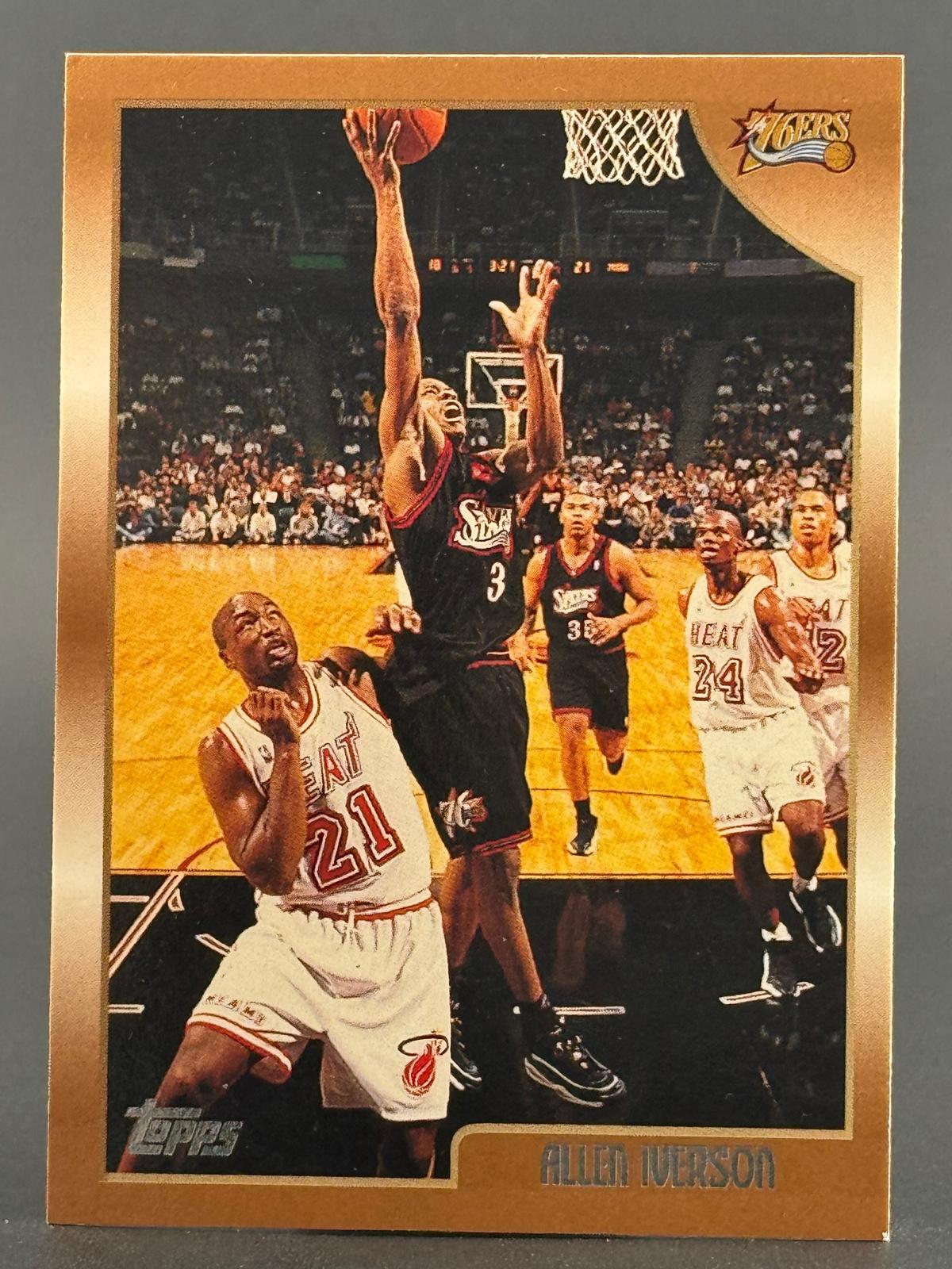 Allen Iverson 1998-99 Topps #160 front