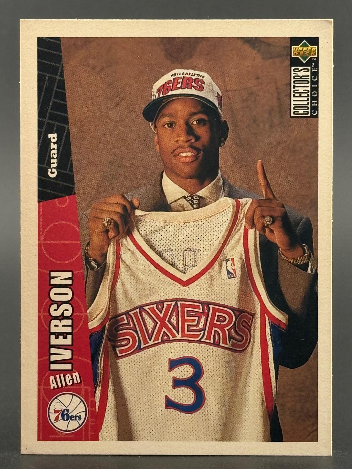 Allen Iverson 1996-97 Collector's Choice #301 front