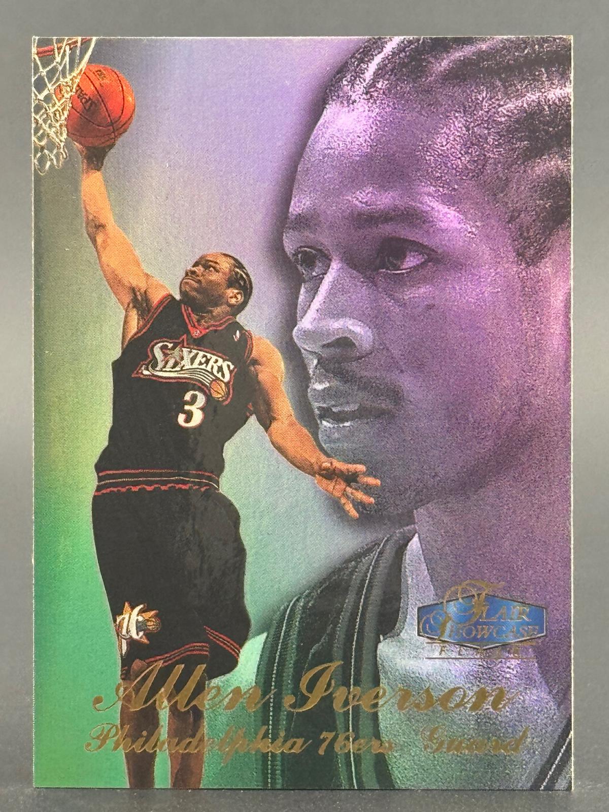 Allen Iverson 1997-98 Flair Showcase #3 front