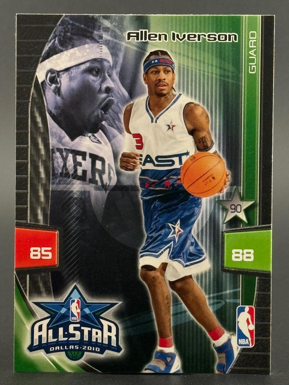 Allen Iverson 2009-10 Panini Adrenalyn XL #NNO All-Star front