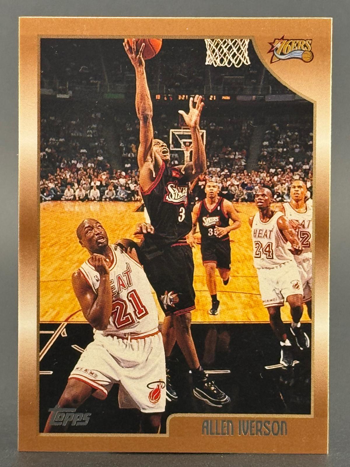 Allen Iverson 1998-99 Topps #160 front