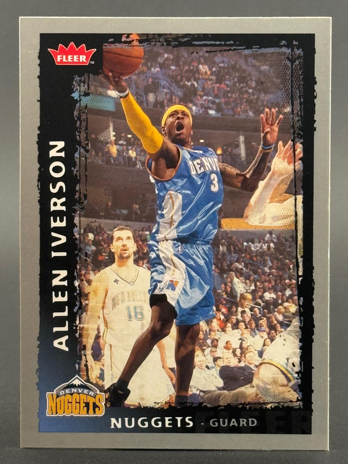 Allen Iverson 2008-09 Fleer #152 front