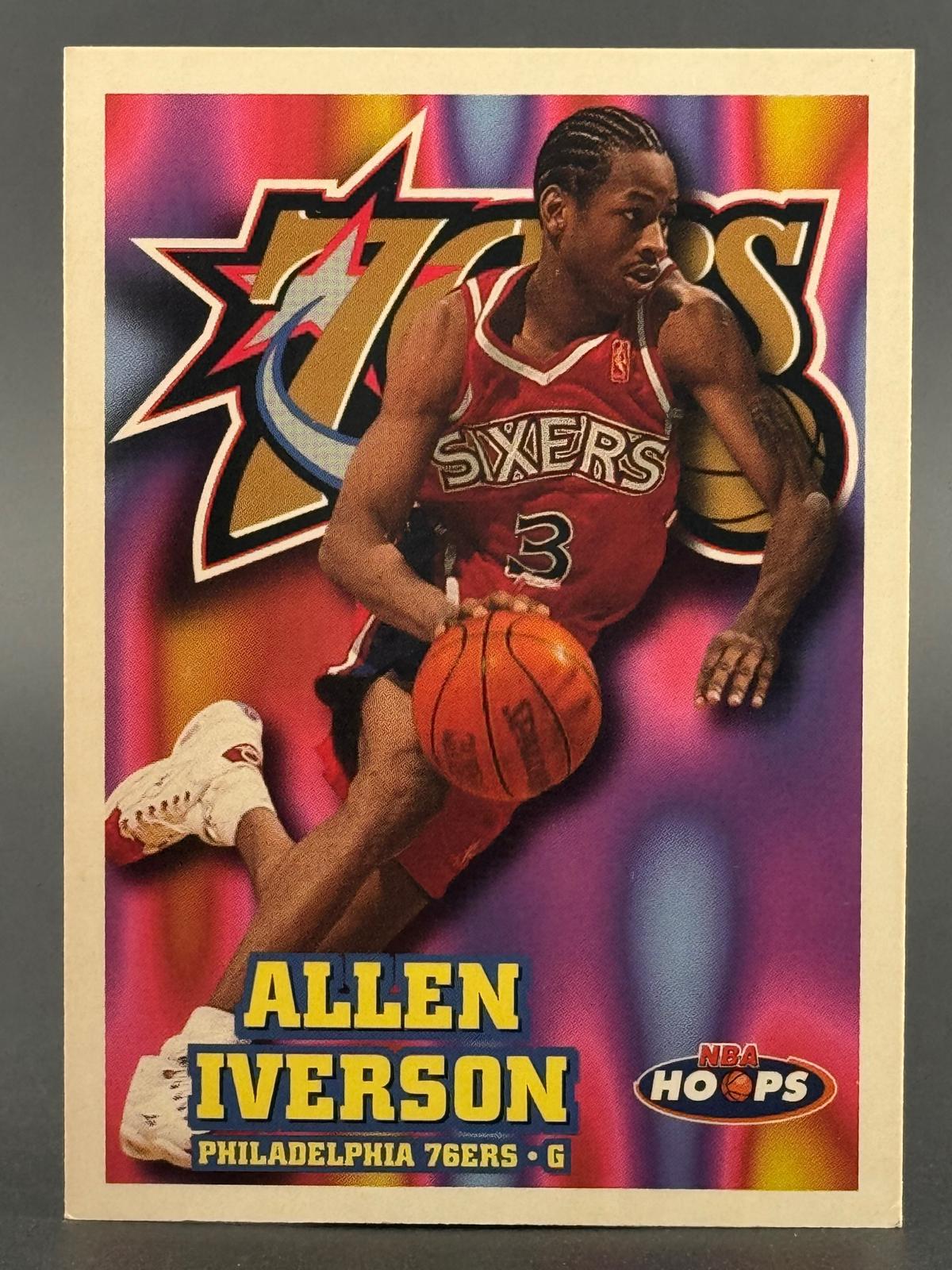 Allen Iverson 1997-98 Hoops #114 front