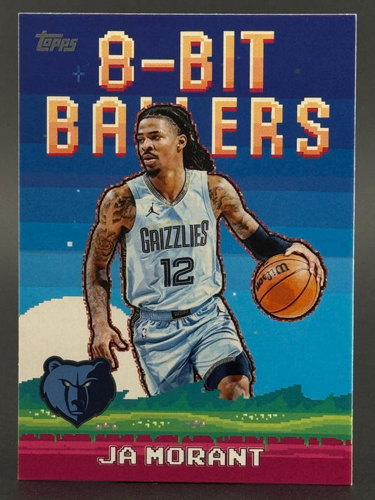 Ja Morant 2025-26 Topps 8-Bit Ballers #8B-12 front
