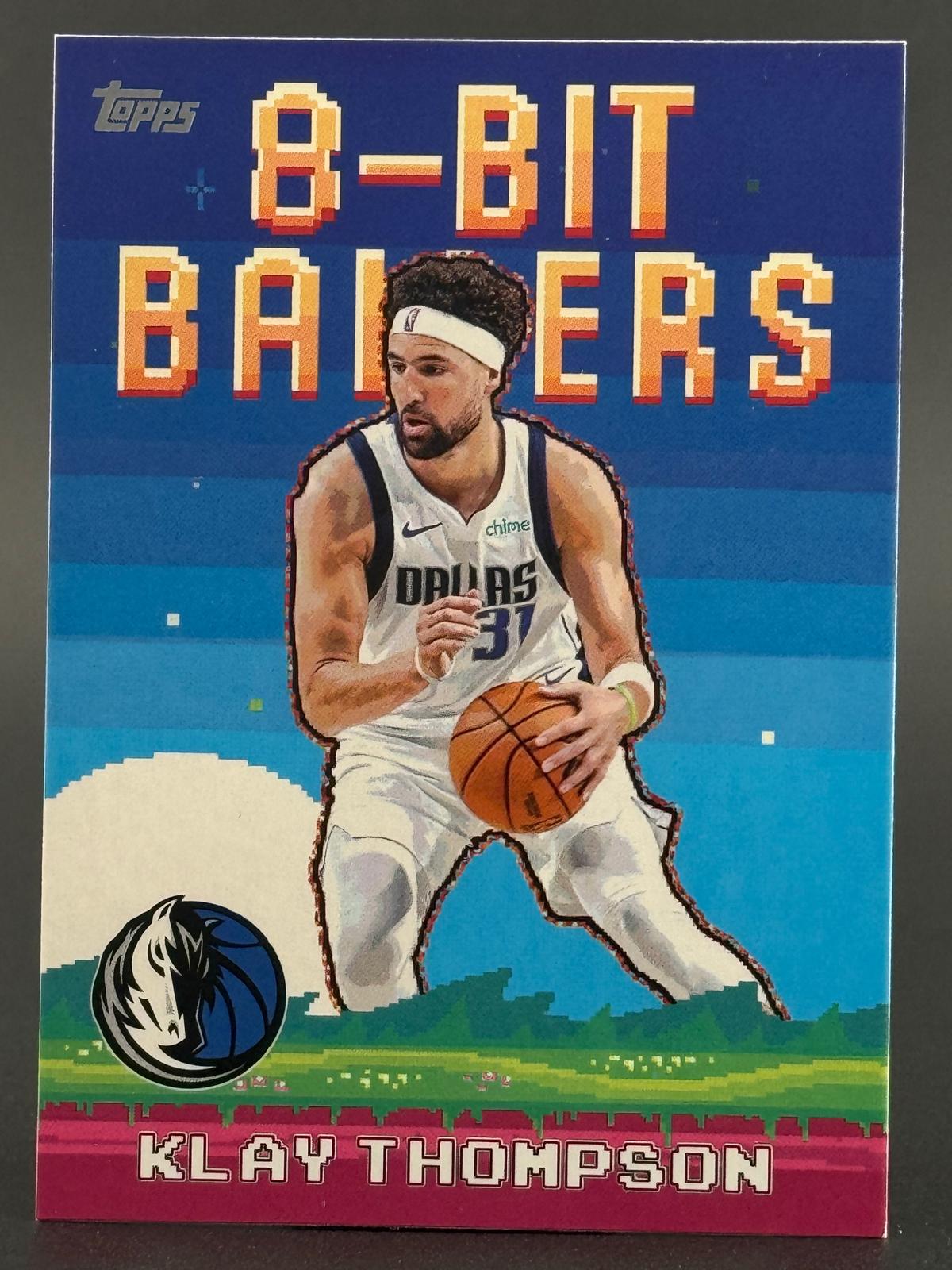 Klay Thompson 2025-26 Topps 8-Bit Ballers #8B-15 front