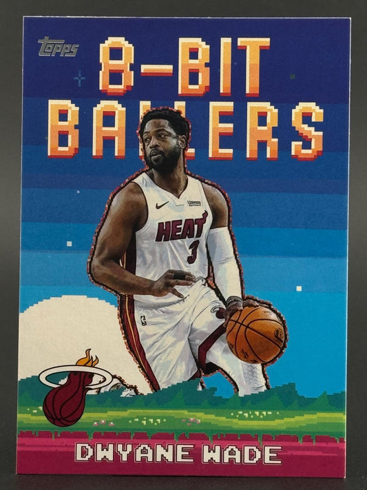 Dwyane Wade 2025-26 Topps 8-Bit Ballers #8B-23 front