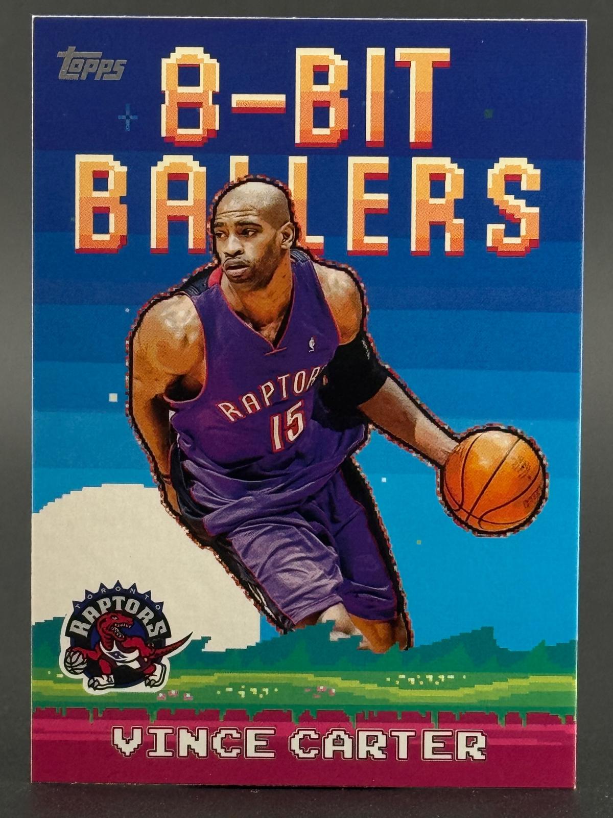 Vince Carter 2025-26 Topps 8-Bit Ballers #8B-26 front