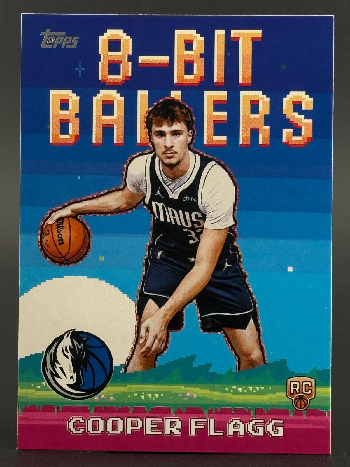 Cooper Flagg 2025-26 Topps 8-Bit Ballers #8B-31 front