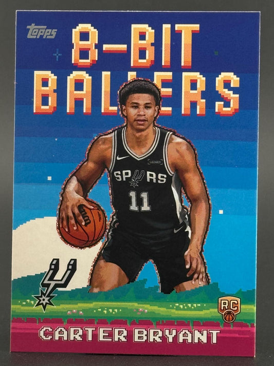 Carter Bryant 2025-26 Topps 8-Bit Ballers #8B-40 front