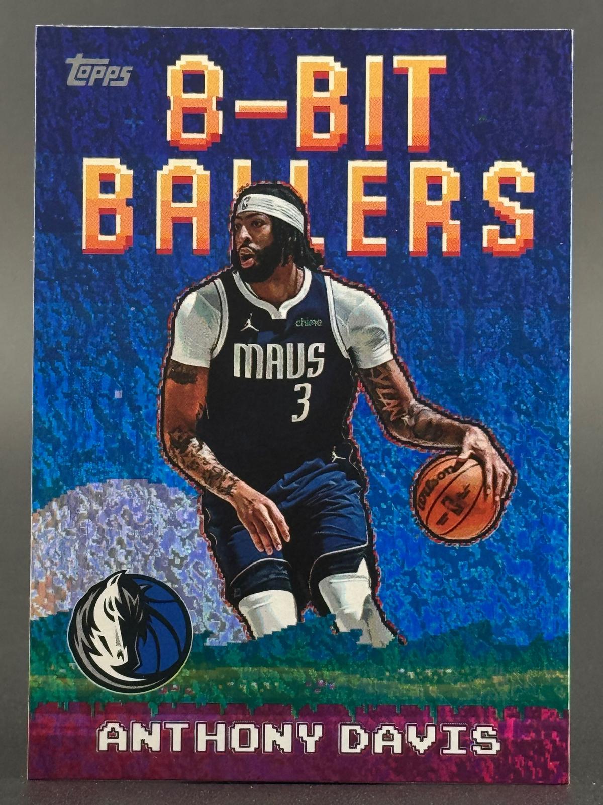 Anthony Davis 2025-26 Topps 8-Bit Ballers Sand Glitter #8B-5 front